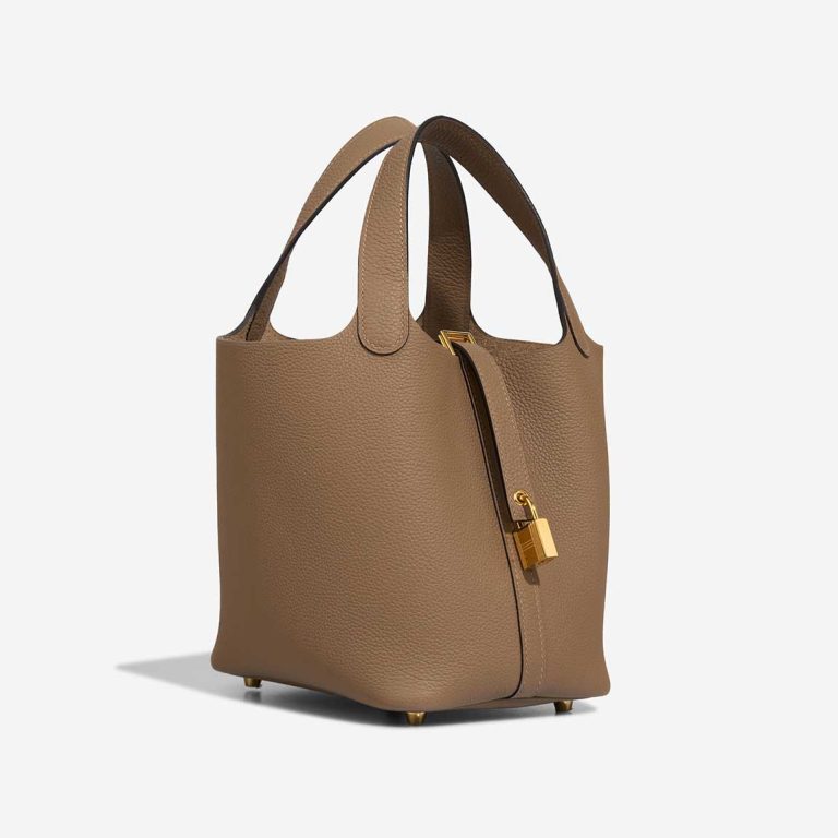 Hermès Picotin 18 Taurillon Clémence Beige de Weimar | Sell your designer bag