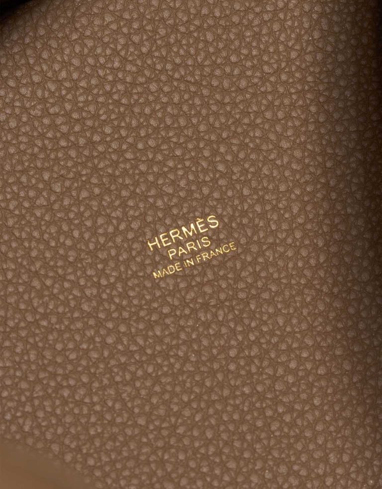 Hermès Picotin 18 Taurillon Clémence Beige de Weimar Logo | Sell your designer bag