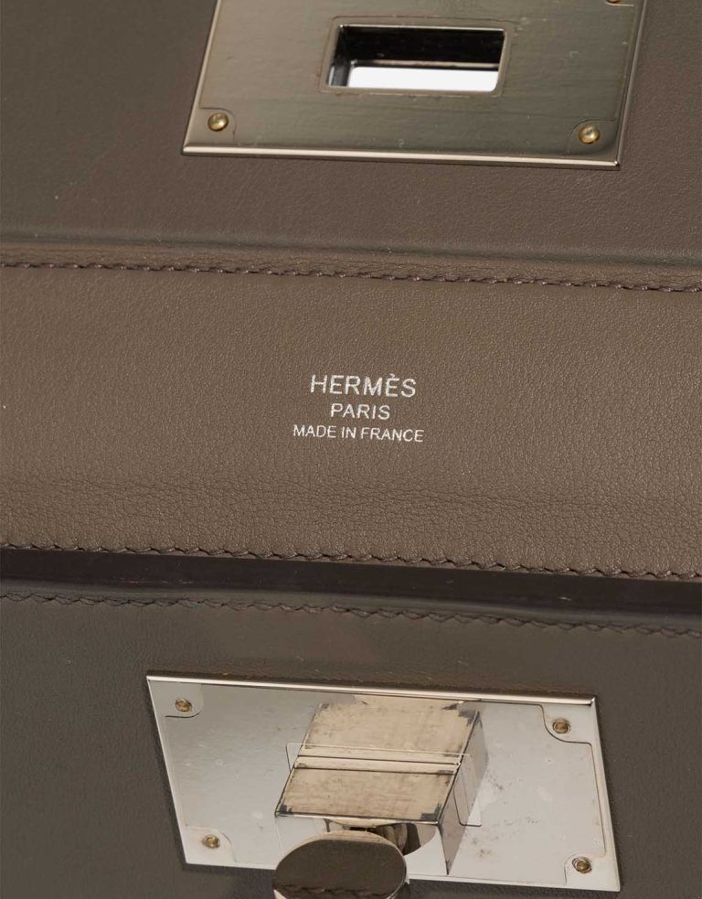 Hermès 24/24 21 Evercolor / Swift Gris Étain Logo | Sell your designer bag