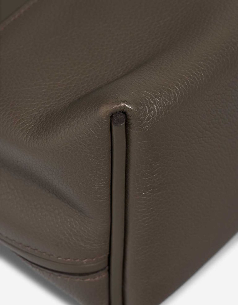 Hermès 24/24 21 Evercolor / Swift Gris Étain Signs of wear | Sell your designer bag