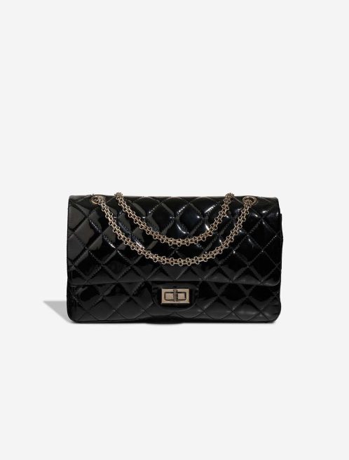 Chanel 2.55 Reissue 228 Patent Black Front | Sell your designer bag