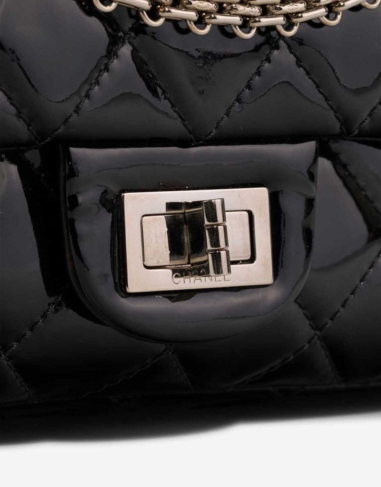 Chanel 2.55 Reissue 228 Patent Black Closing System | Sell your designer bag