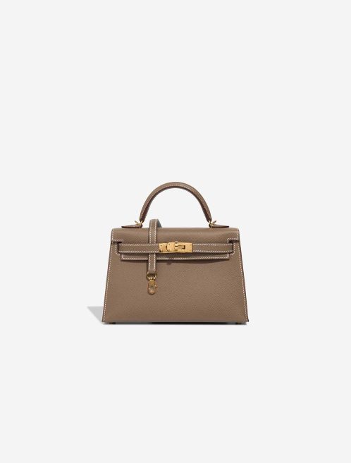 Hermès Kelly Mini Epsom Étoupe Front | Sell your designer bag