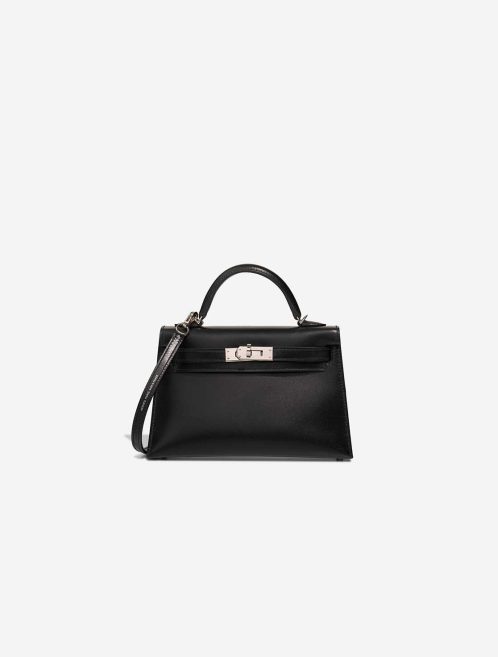 Hermès Kelly Mini Box Black Front | Sell your designer bag