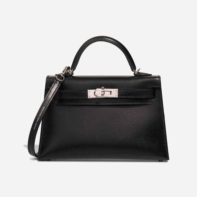 Hermès Kelly Mini Box Black Front | Sell your designer bag
