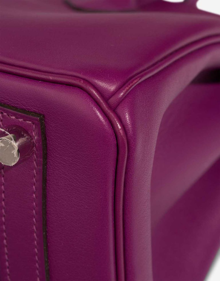Hermès Birkin 25 Swift Anemone Signs of wear | Sell your designer bag