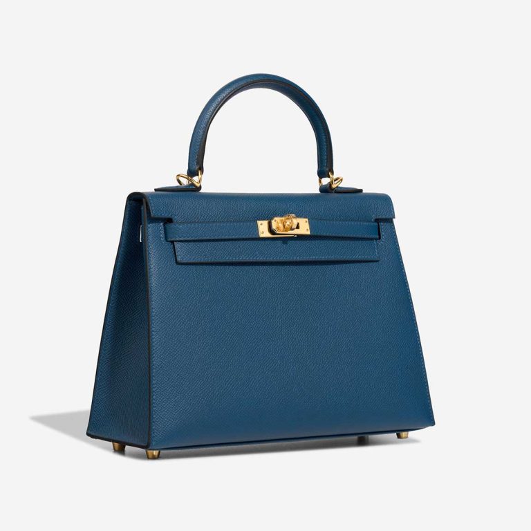 Hermès Kelly 25 Epsom Deep Blue | Sell your designer bag