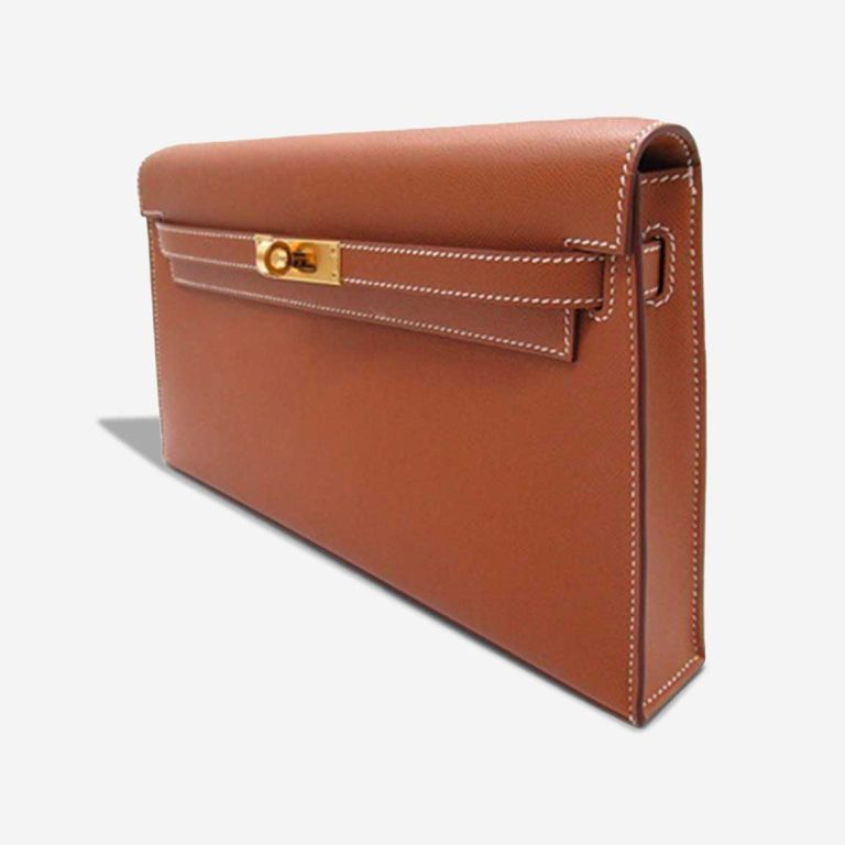 Hermès Kelly Elan Pochette Veau Madame Gold | Sell your designer bag
