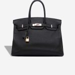 Hermès Birkin 35 Togo Black Front | Sell your designer bag
