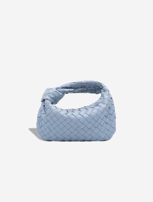 Bottega Veneta Jodie Mini Calf Blue Front | Sell your designer bag