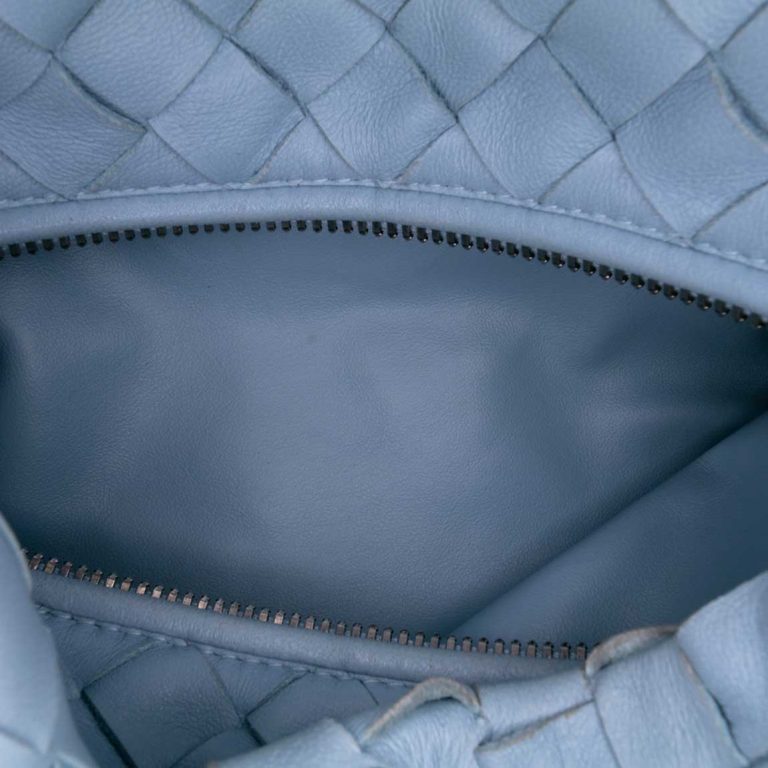 Bottega Veneta Jodie Mini Calf Blue Back | Sell your designer bag