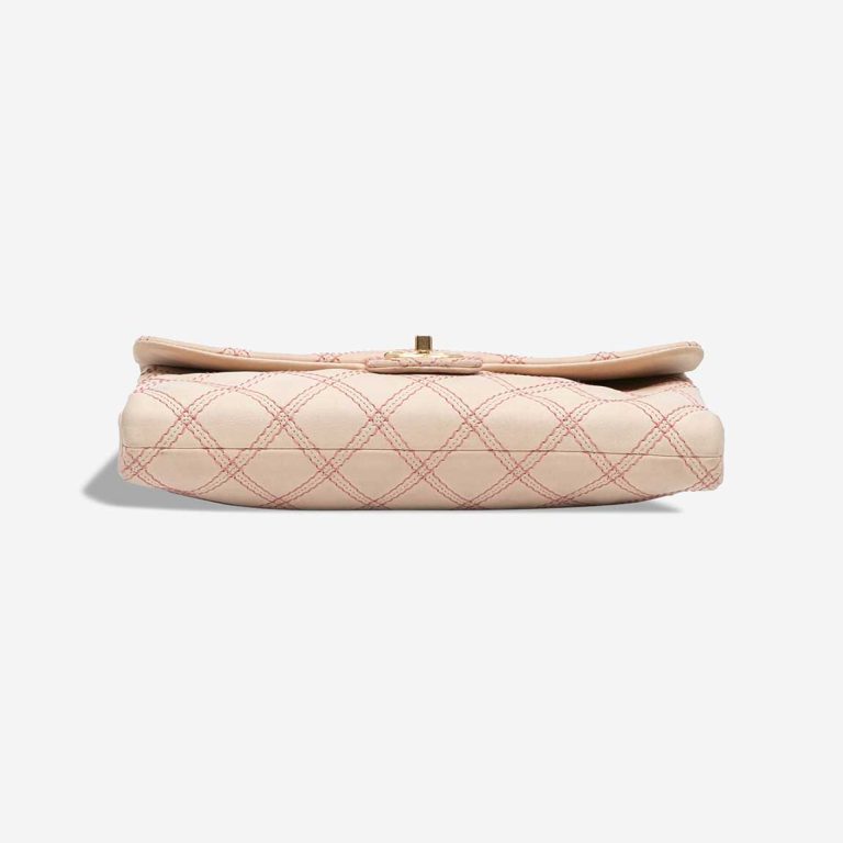 Chanel Flap Bag Calf Beige / Rose | Sell your designer bag