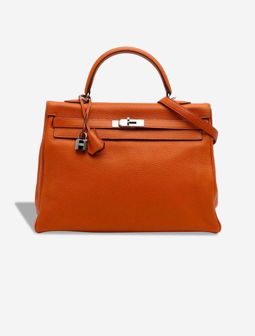 Hermès Kelly 35 Togo Orange Front | Sell your designer bag