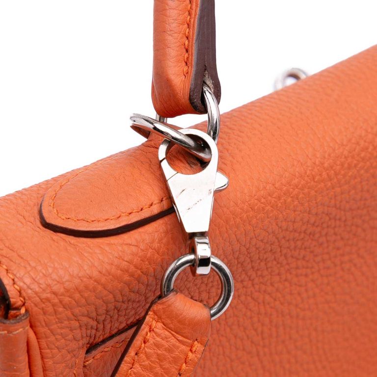 Hermès Kelly 32 Togo Terre Battue Signs of wear | Sell your designer bag