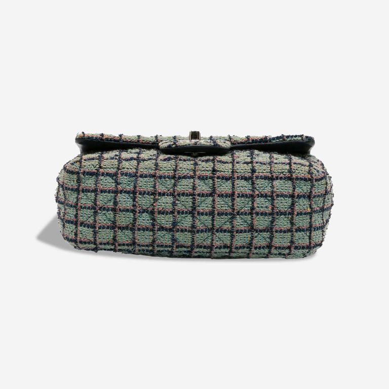 Chanel Timeless Mini Rectangular Tweed Green / Multicolour | Sell your designer bag