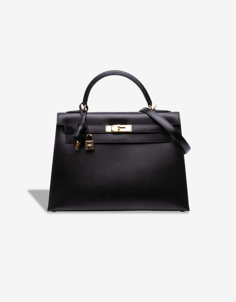 Hermès Kelly 32 Box Black Front | Sell your designer bag