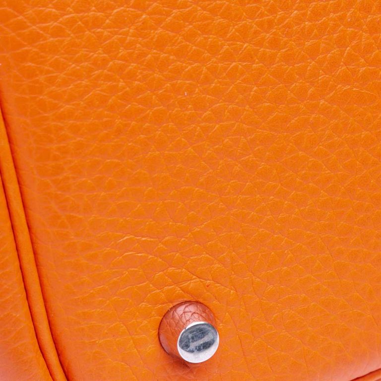 Hermès Picotin 22 Clémence Orange Signs of wear | Sell your designer bag