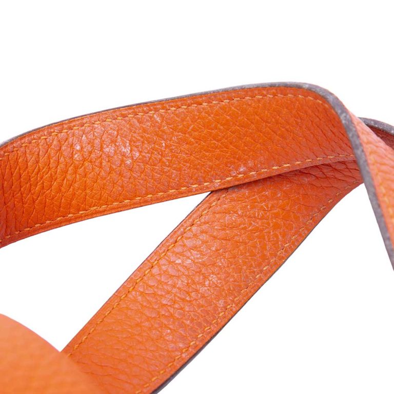 Hermès Picotin 22 Clémence Orange Signs of wear | Sell your designer bag