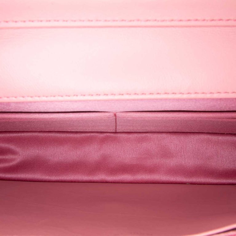 Chanel Timeless Camellia Wallet On Chain Lamb Pink Inside | Sell your designer bag
