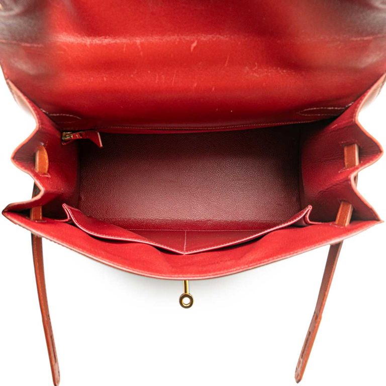 Hermès Kelly 32 Box Rouge H / Brique Inside | Sell your designer bag