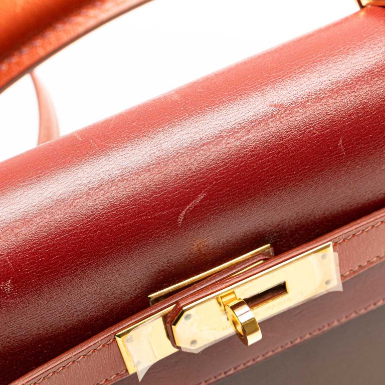 Hermès Kelly 32 Box Rouge H / Brique Inside | Sell your designer bag