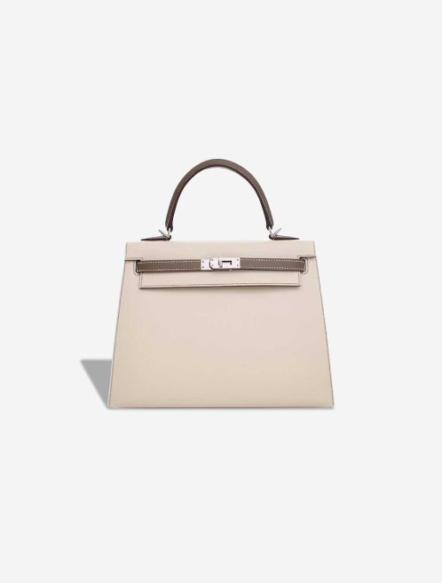 Hermès Kelly HSS 25 Epsom Craie / Étoupe Front | Sell your designer bag