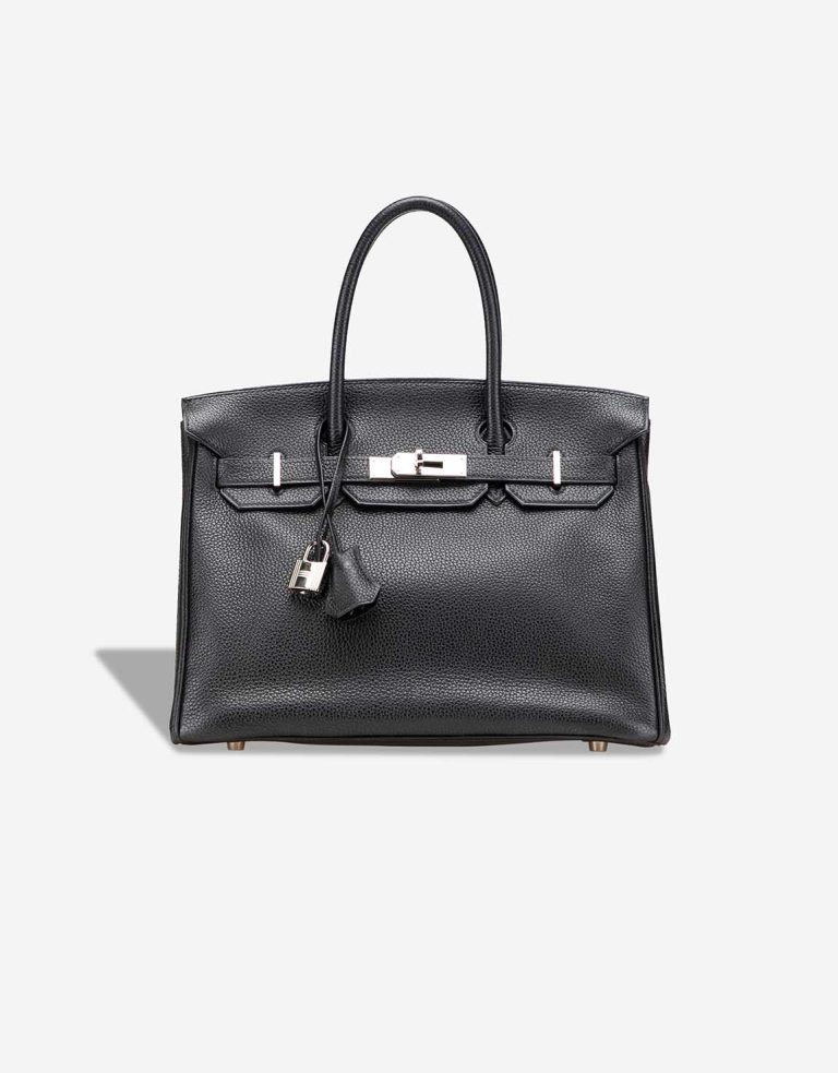 Hermès Birkin 30 Togo Black Front | Sell your designer bag
