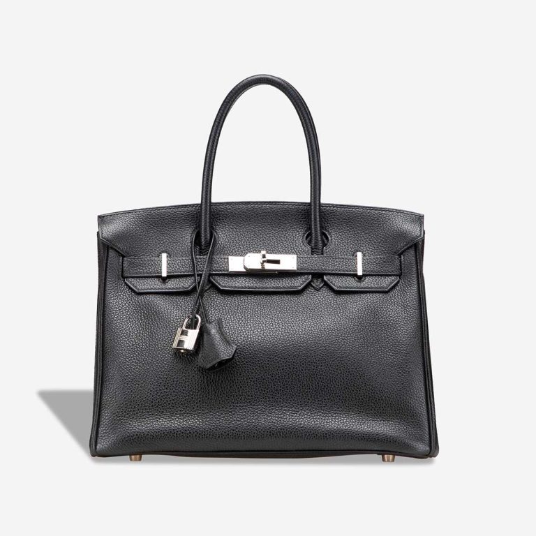 Hermès Birkin 30 Togo Black Front | Sell your designer bag