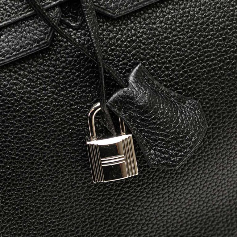 Hermès Birkin 30 Togo Black Signs of wear | Sell your designer bag