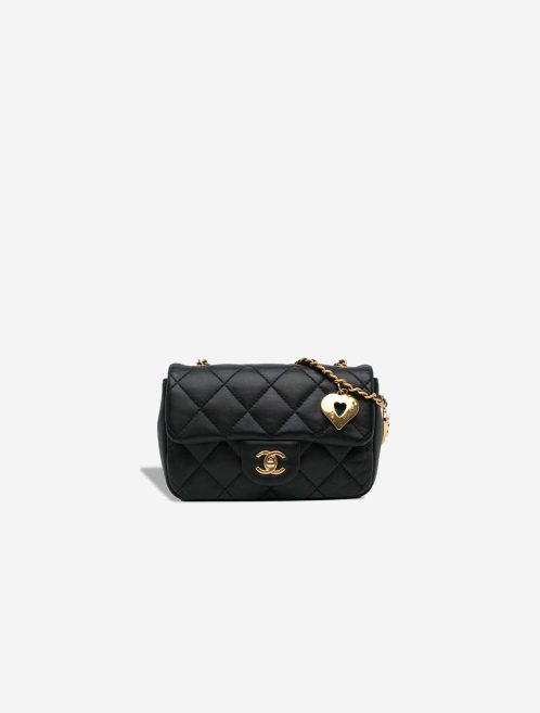 Chanel Timeless Mini Rectangular Lamb Black Front | Sell your designer bag