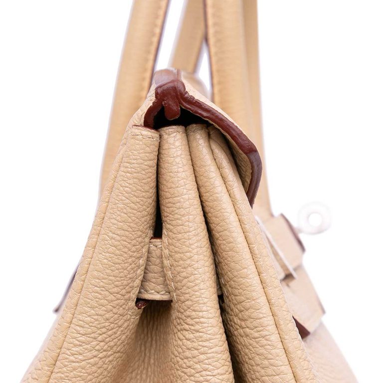 Hermès Birkin 35 Togo Trench Signs of wear | Sell your designer bag