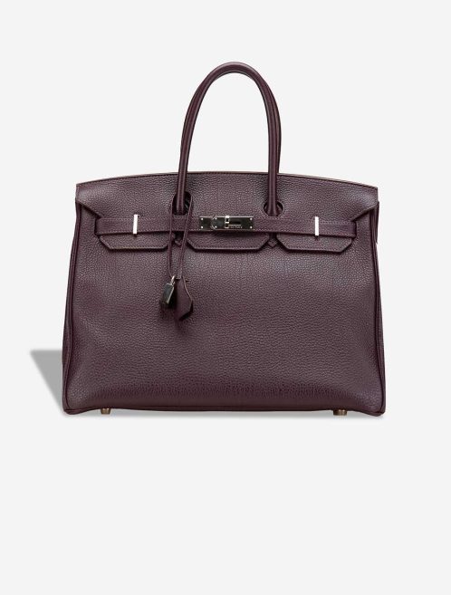 Hermès Birkin 35 Togo Raisin Front | Sell your designer bag