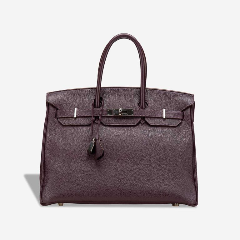 Hermès Birkin 35 Togo Raisin Front | Sell your designer bag