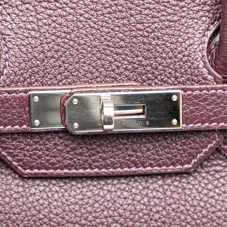 Hermès Birkin 35 Togo Raisin Front | Sell your designer bag