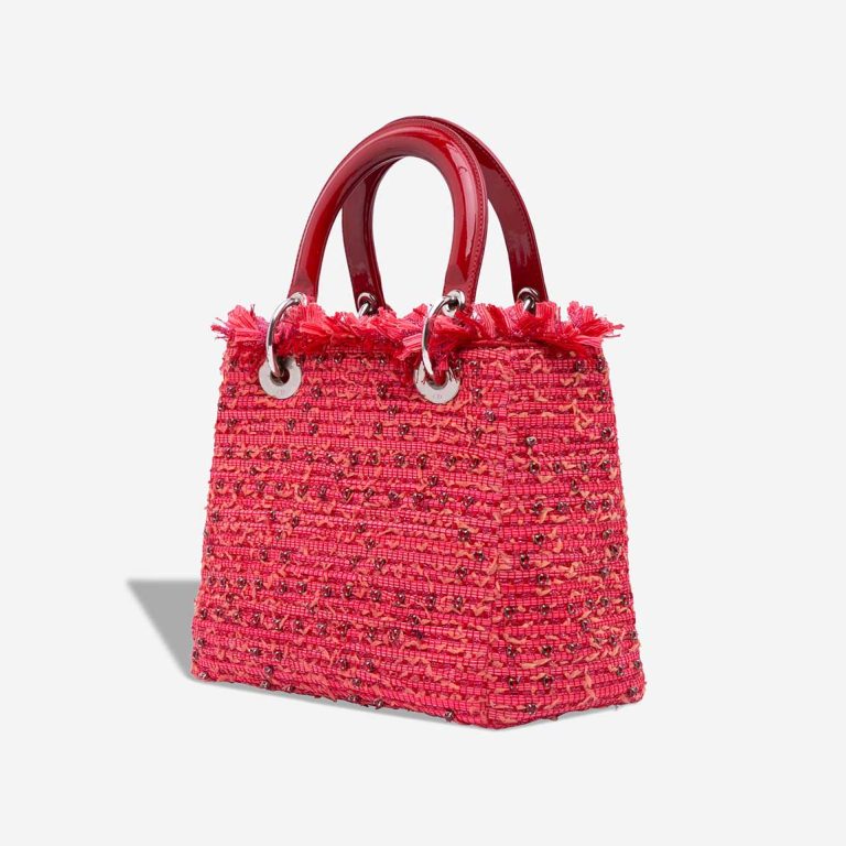 Medium Tweed Fringe Rhinestone Lady Dior | Sell your designer bag