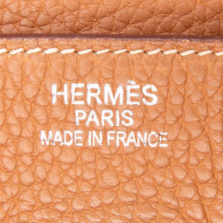 Hermès Birkin 35 Togo Fauve Logo | Sell your designer bag