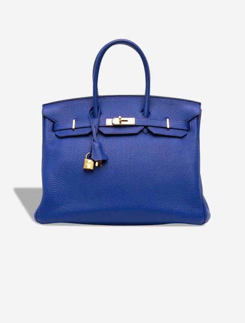 Hermès Birkin 35 Togo Bleu Royal Front | Sell your designer bag