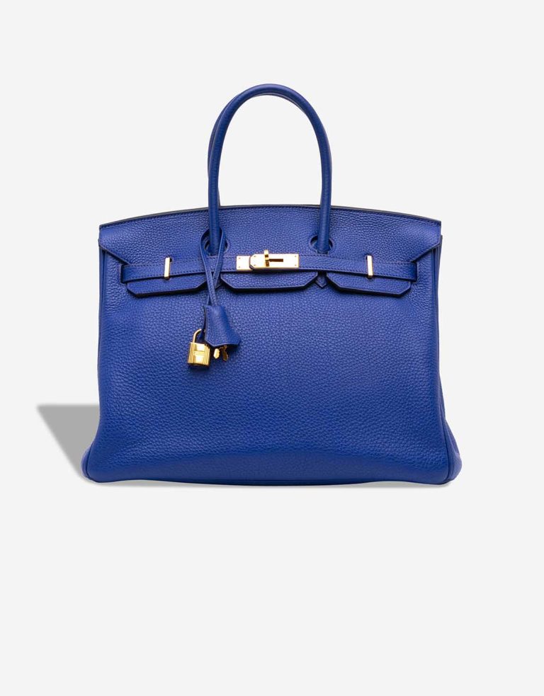 Hermès Birkin 35 Togo Bleu Royal Front | Sell your designer bag