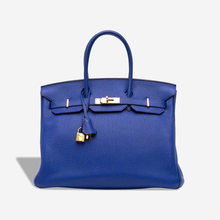 Hermès Birkin 35 Togo Bleu Royal Front | Sell your designer bag