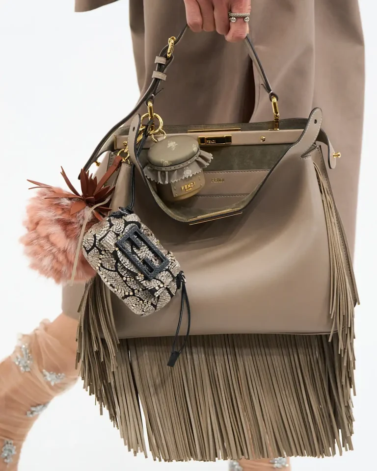 Fendi Peekaboo with fringes