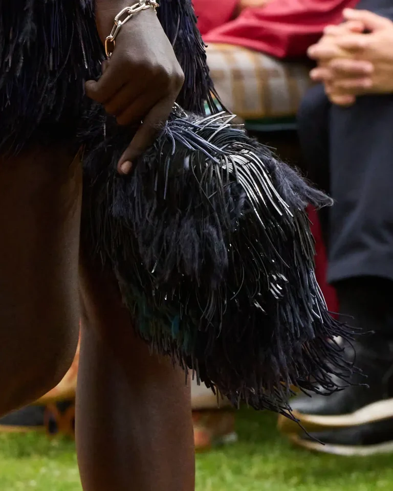 Gabriela Hearst bag summer 2025 with fringes