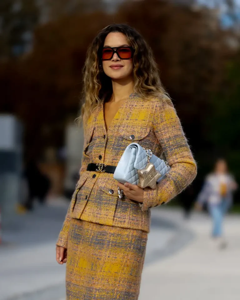Chanel bag with star-shaped pouch