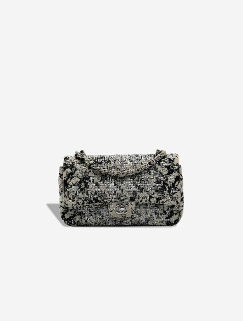 Chanel Timeless Medium Wool Black / Beige / White Front | Sell your designer bag