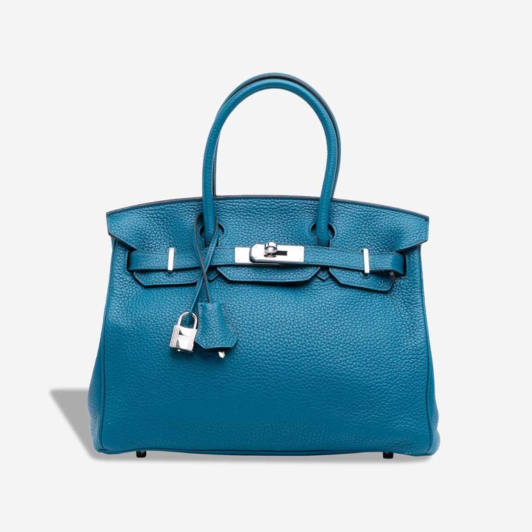 Hermès Birkin 30 Togo Bleu Izmir Front | Sell your designer bag