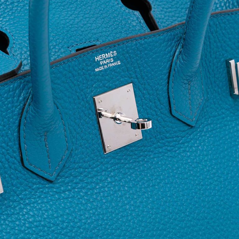 Hermès Birkin 30 Togo Bleu Izmir Front | Sell your designer bag