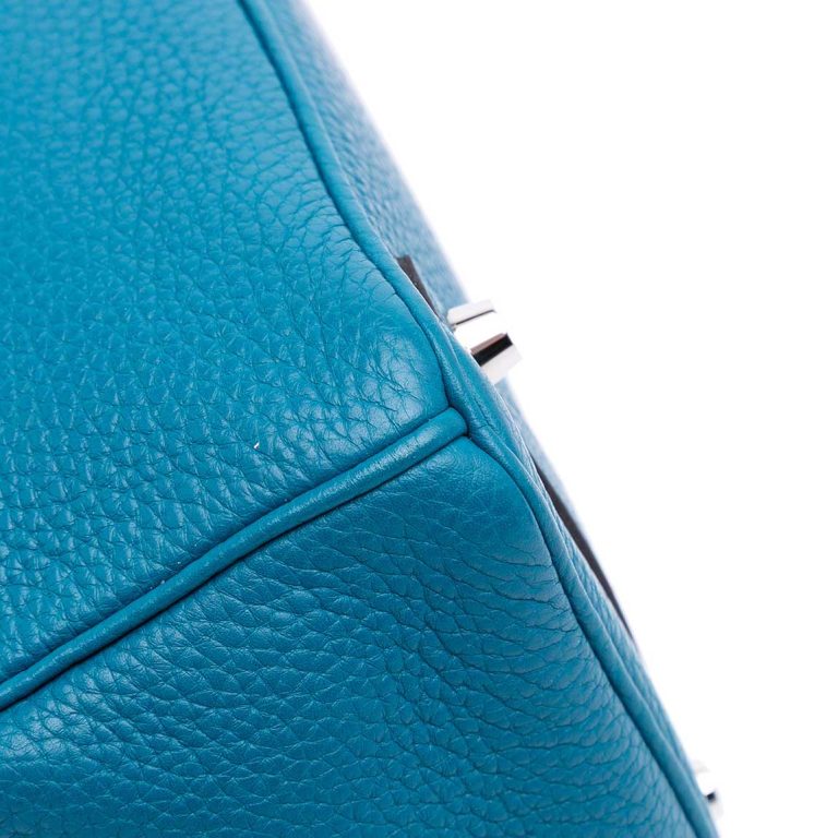 Hermès Birkin 30 Togo Bleu Izmir Signs of wear | Sell your designer bag
