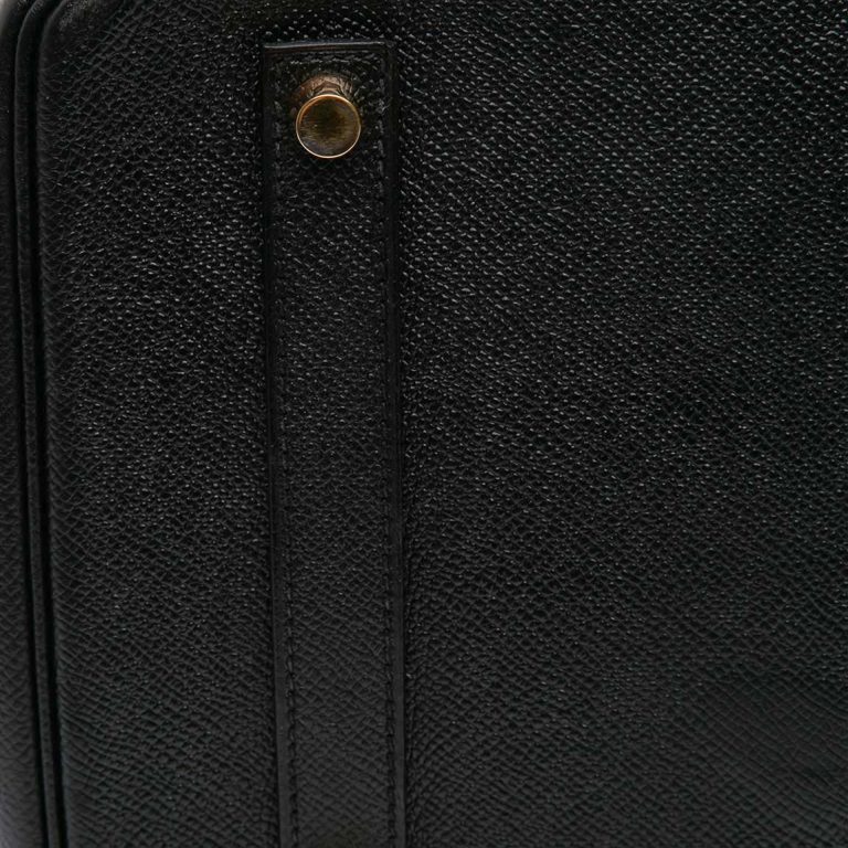 Hermès Birkin 35 Epsom Black Signs of wear | Sell your designer bag