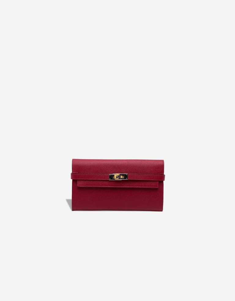Hermès Kelly To Go Epsom Rubis Front | Sell your designer bag