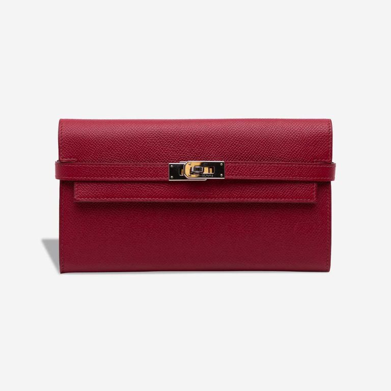 Hermès Kelly To Go Epsom Rubis Front | Sell your designer bag