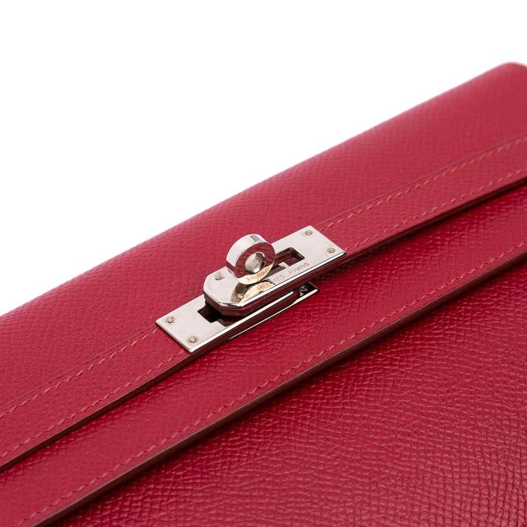 Hermès Kelly To Go Epsom Rubis Front | Sell your designer bag